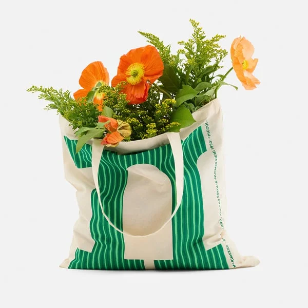 New Piccolo logo tote with purchases over $150