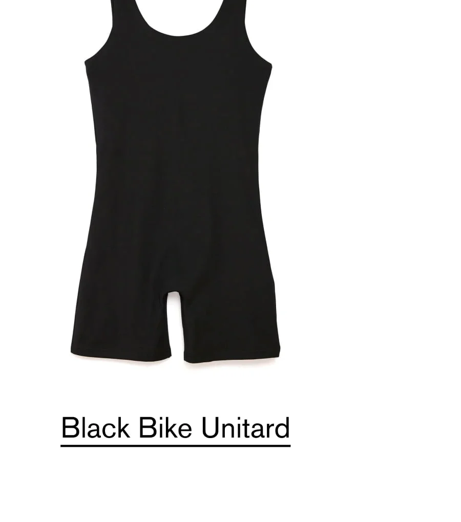 [Black Bike Unitard]
