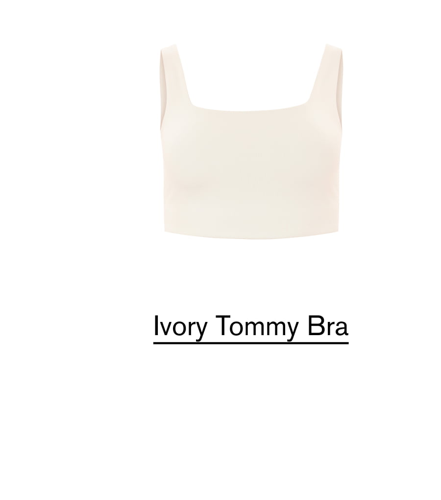 [Ivory Tommy Bra]