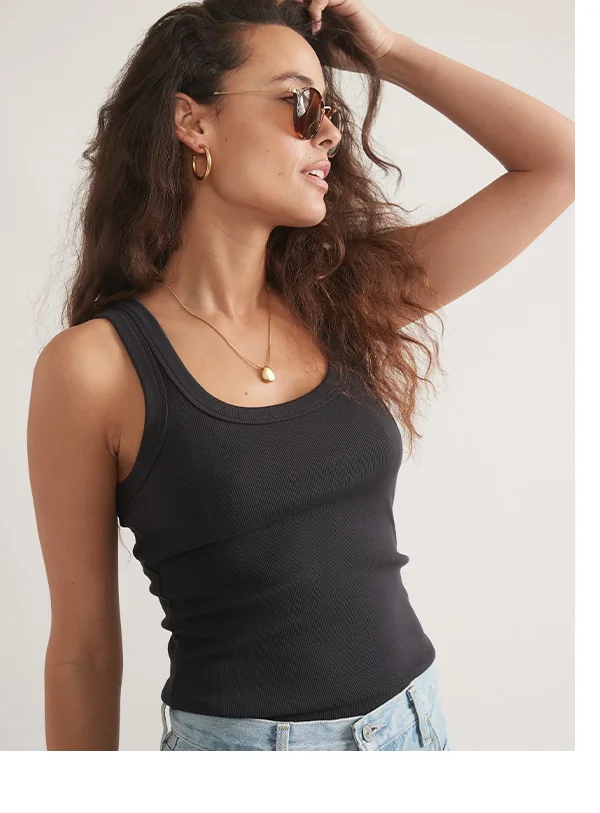 Lexi Rib Sun-In Tank