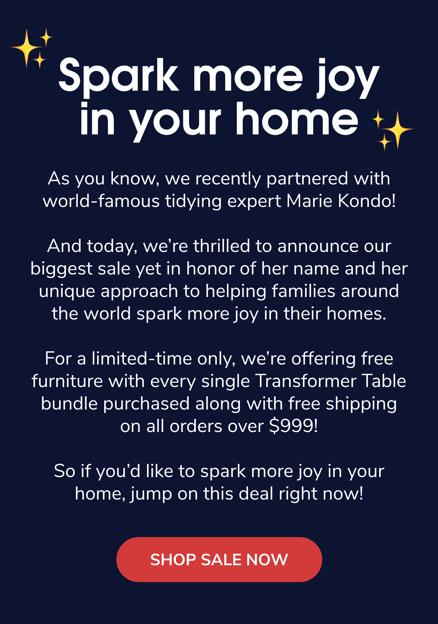 Spark More Joy In Your Home 🏠