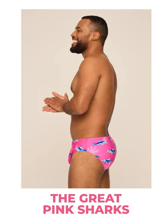 The Swim Brief: The Great Pink Sharks