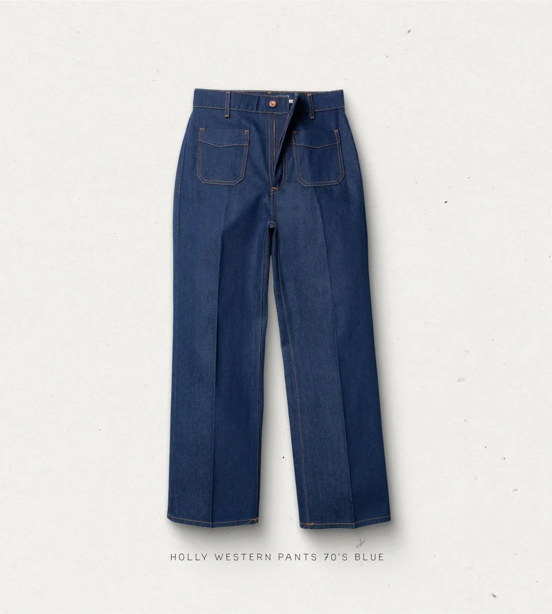 Holly Western Denim Pants