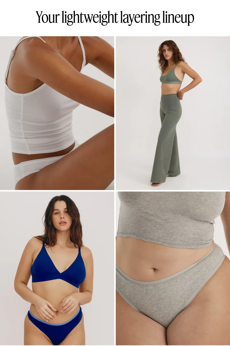 Your lightweight layering lineup