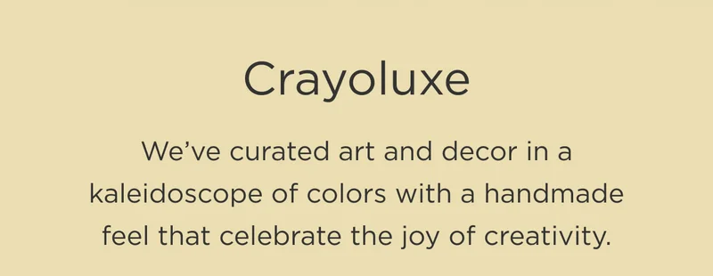 Crayoluxe