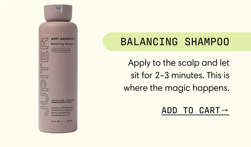 Balancing Shampoo  Apply to the scalp and let sit for 2-3 minutes. This is where the magic happens.  Add To Cart