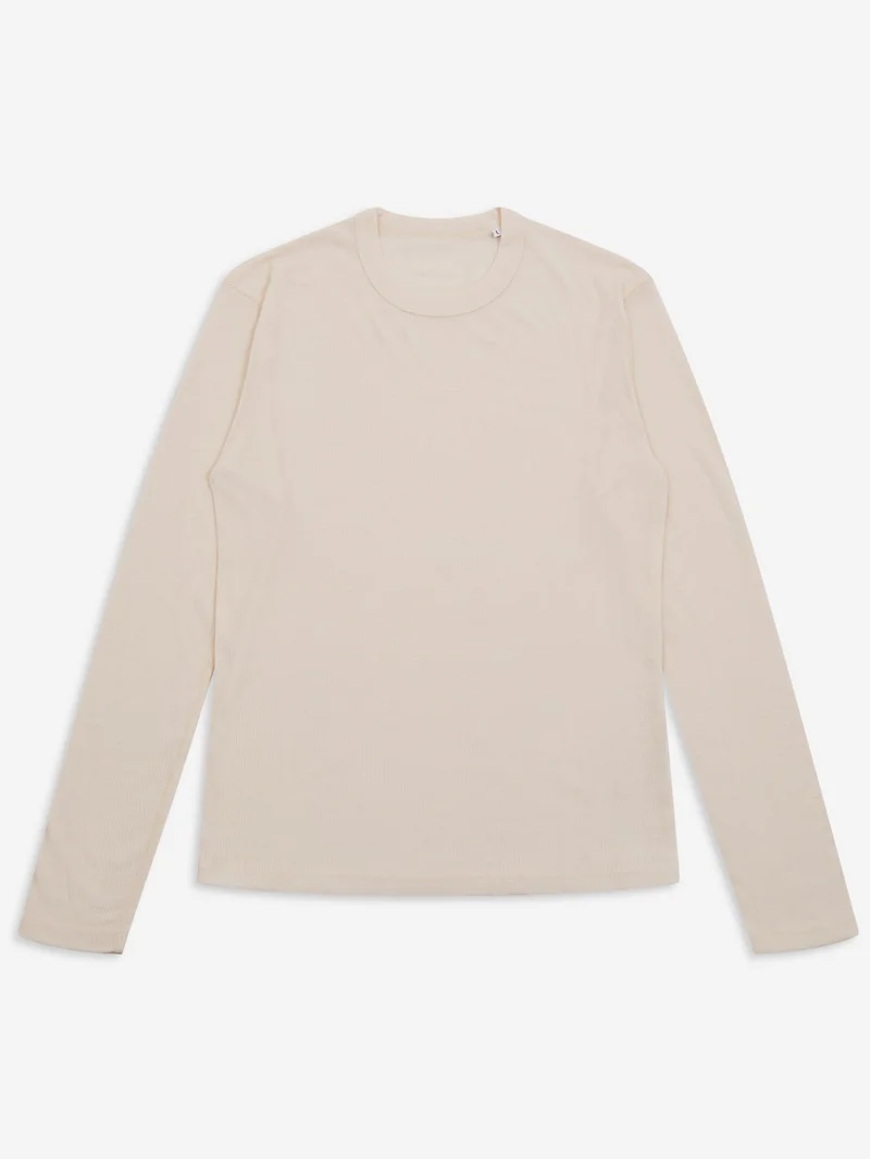 Image of Berner Kuhl Base Longsleeve Tee - Off-White