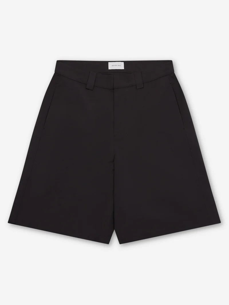 Image of Berner Kuhl Ottoman Front Shorts - Black