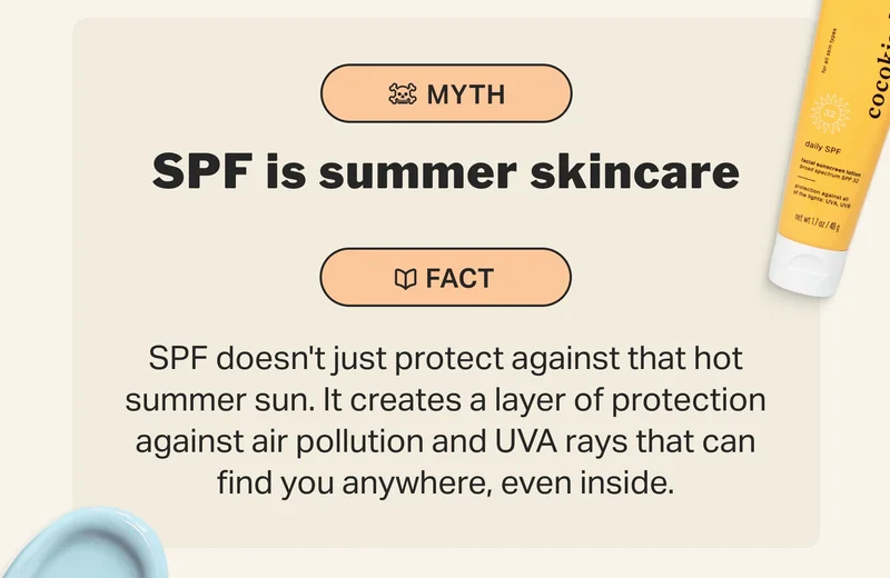 SPF is summer skincare