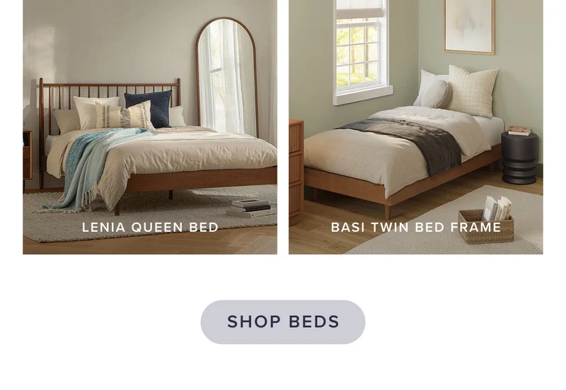 Shop beds.
