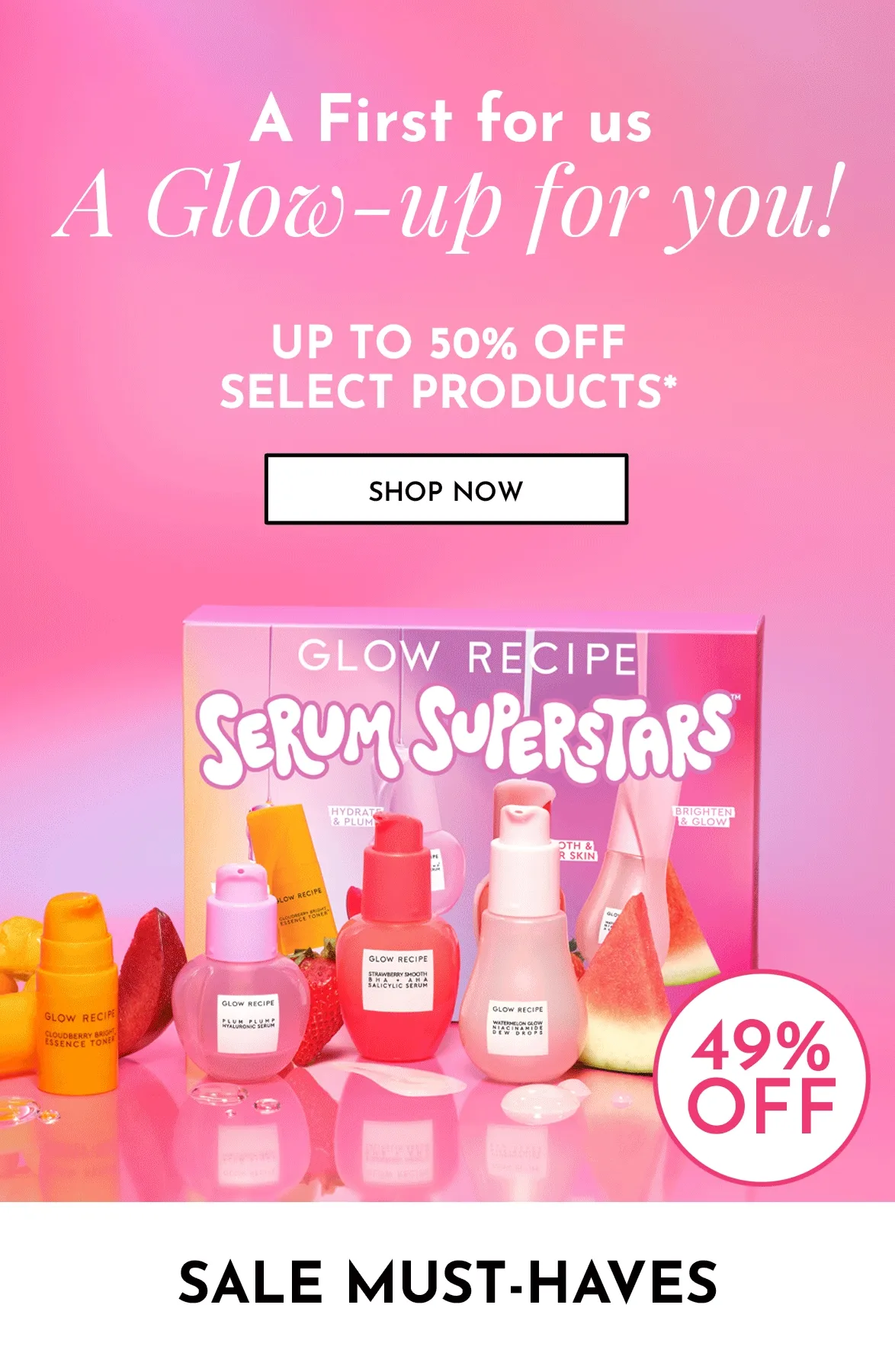 Up To 50% OFF Select Products