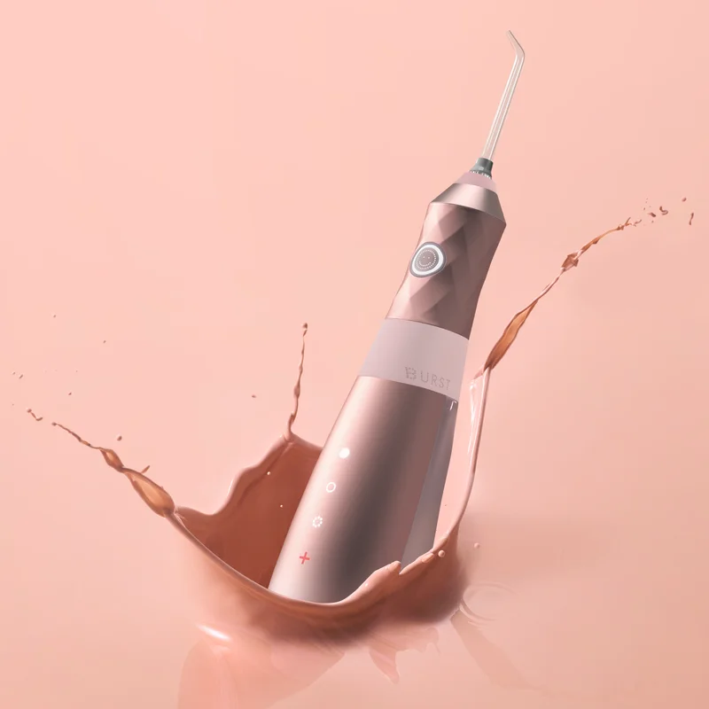 BURST Rose Gold Water Flosser