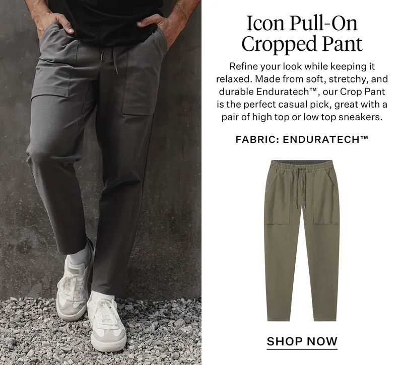 Icon Pull-On Cropped Pant