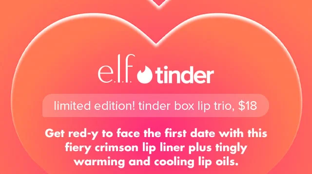Get red-y to face the first date with this fiery crimson lip liner plus tingly warming and cooling lip oils
