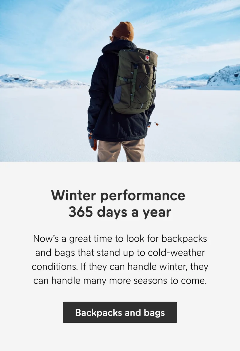 Backpacks and bags