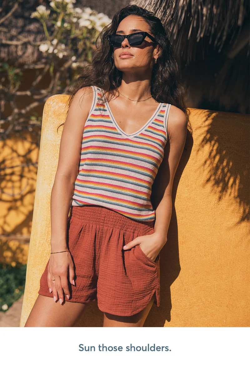 Sun those shoulders.