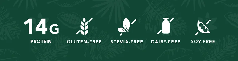 14g Protein | Gluten Free | Stevia Free
