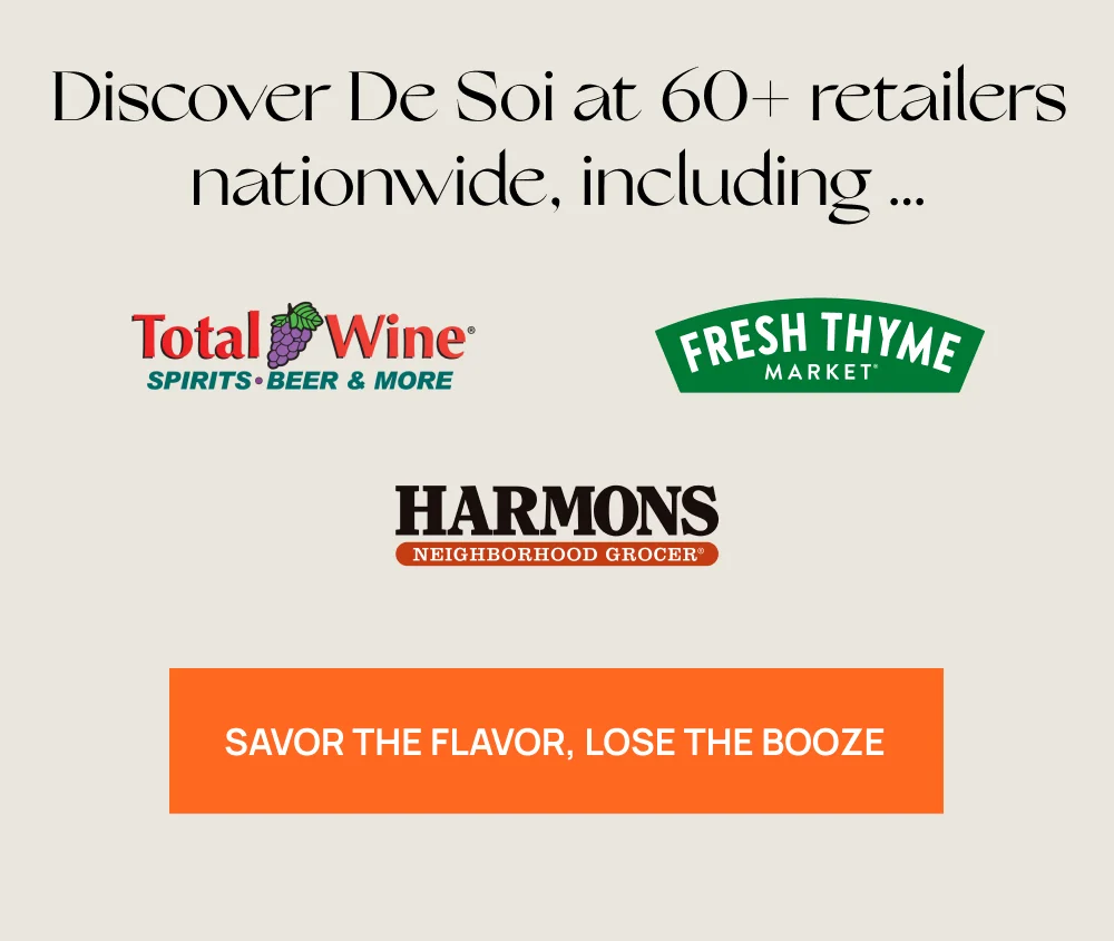 SAVOR THE FLAVOR, LOSE THE BOOZE