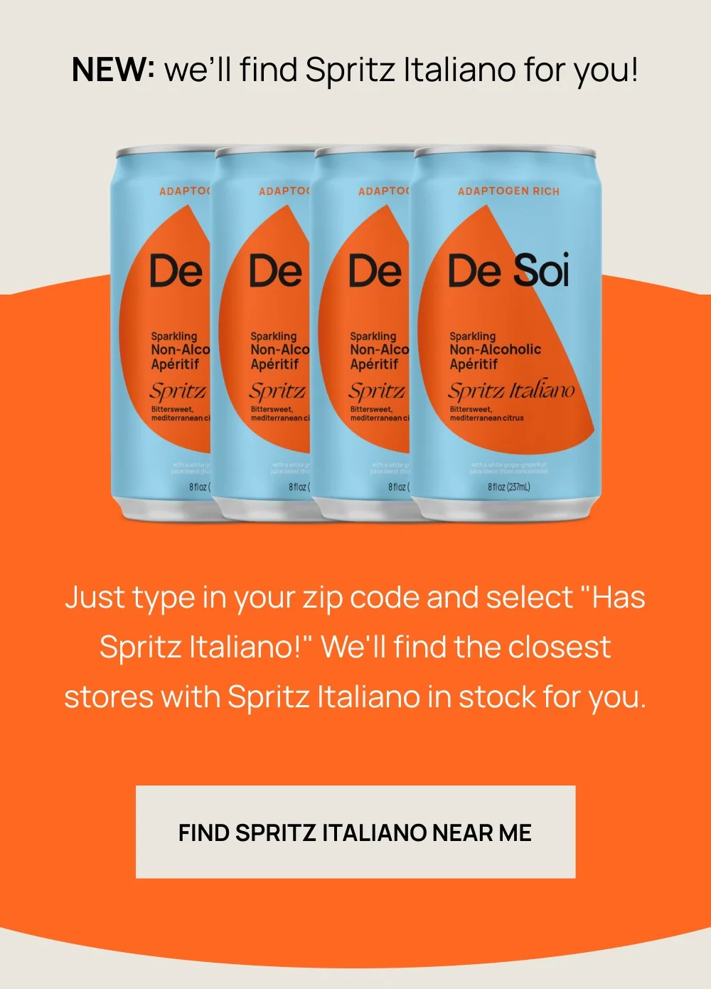 FIND SPRITZ ITALIANO NEAR ME
