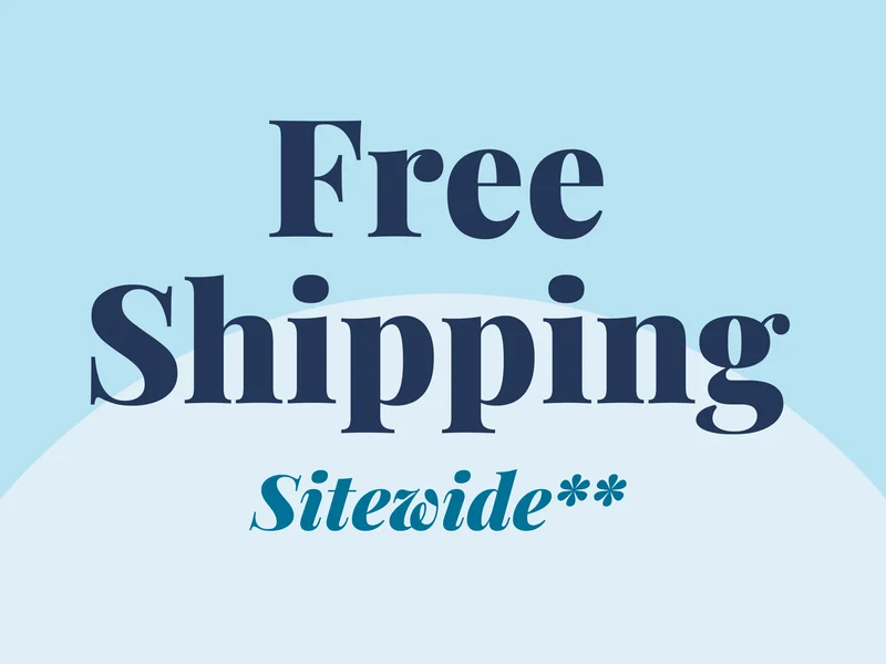 Free Shipping Sitewide