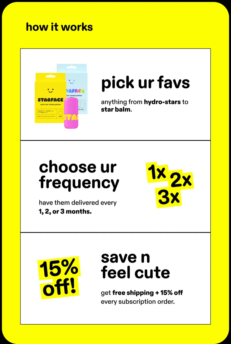 subscribe + save!