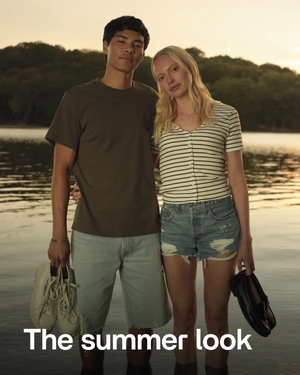 The summer look.