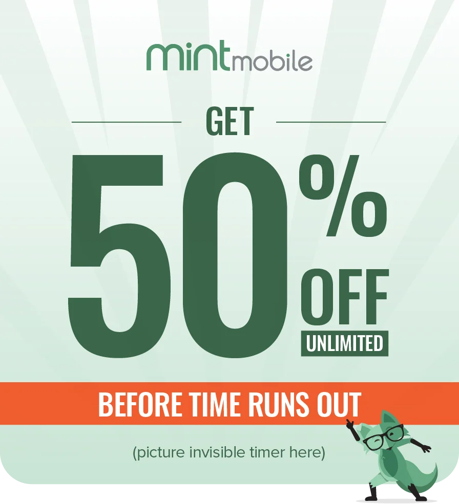Get 50% off Unlimited before time runs out