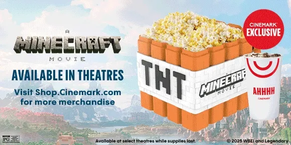 A MINECRAFT MOVIE | AVAILABLE IN THEATRES | Visit Shop.Cinemark.com for more merchandise