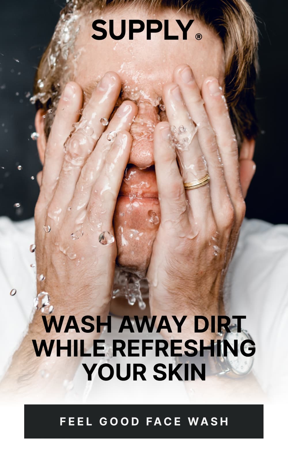 Wash Away Dirt While Refreshing Your Skin  [ FEEL GOOD FACE WASH ]