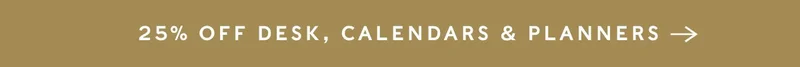 Shop Desk, Calendars & Planners