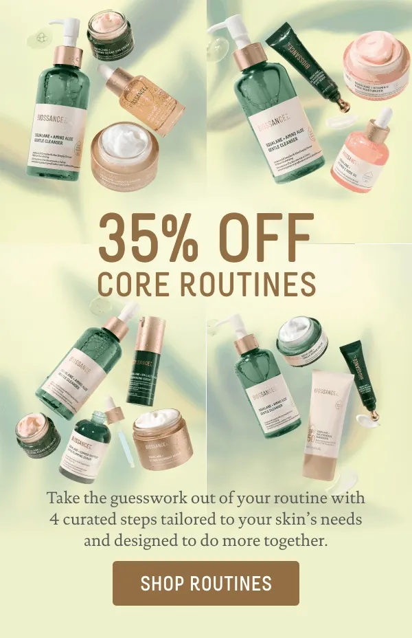 35% off core routines