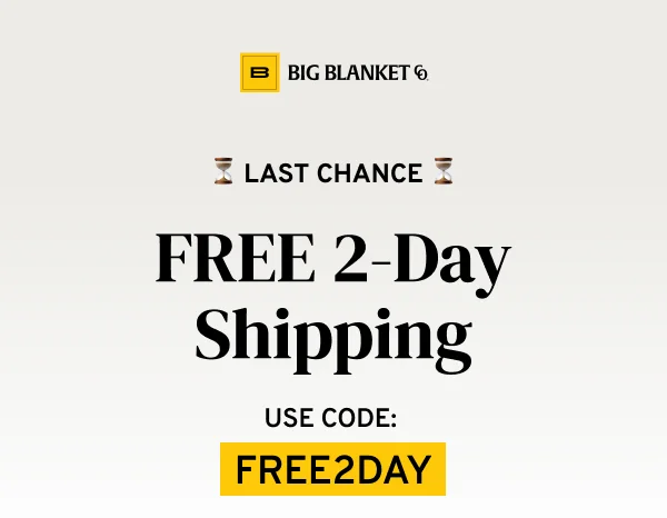FREE E-DAY SHIPPING
