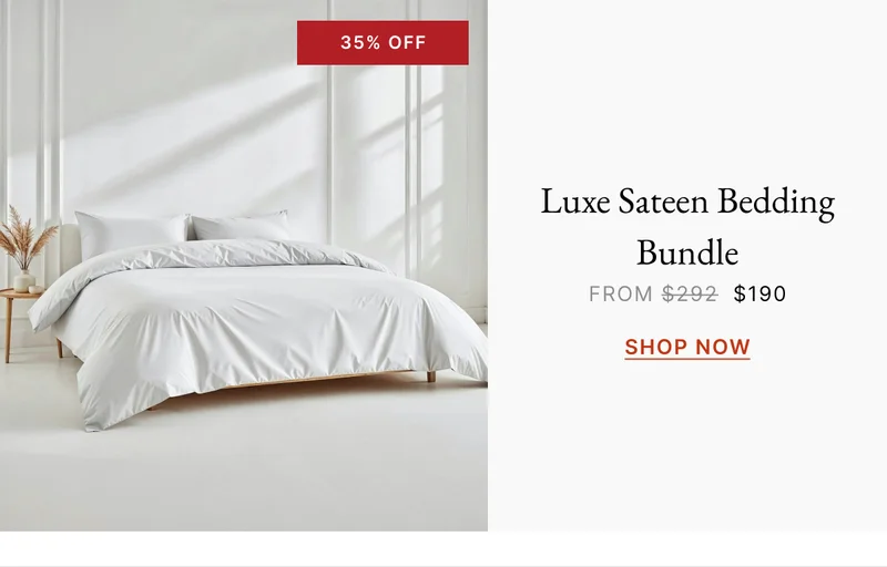 Luxe Australian Sateen Bedding Bundle