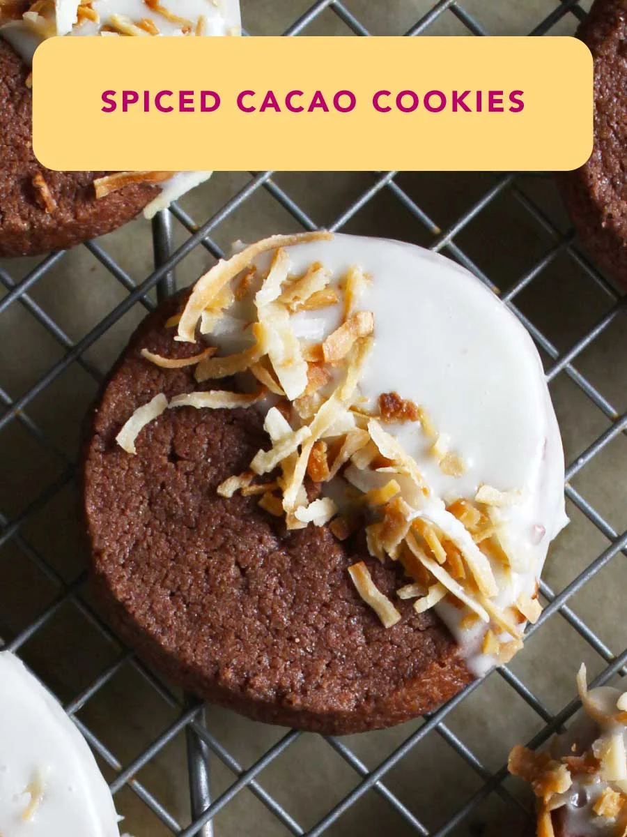 Spiced Cacao Cookies