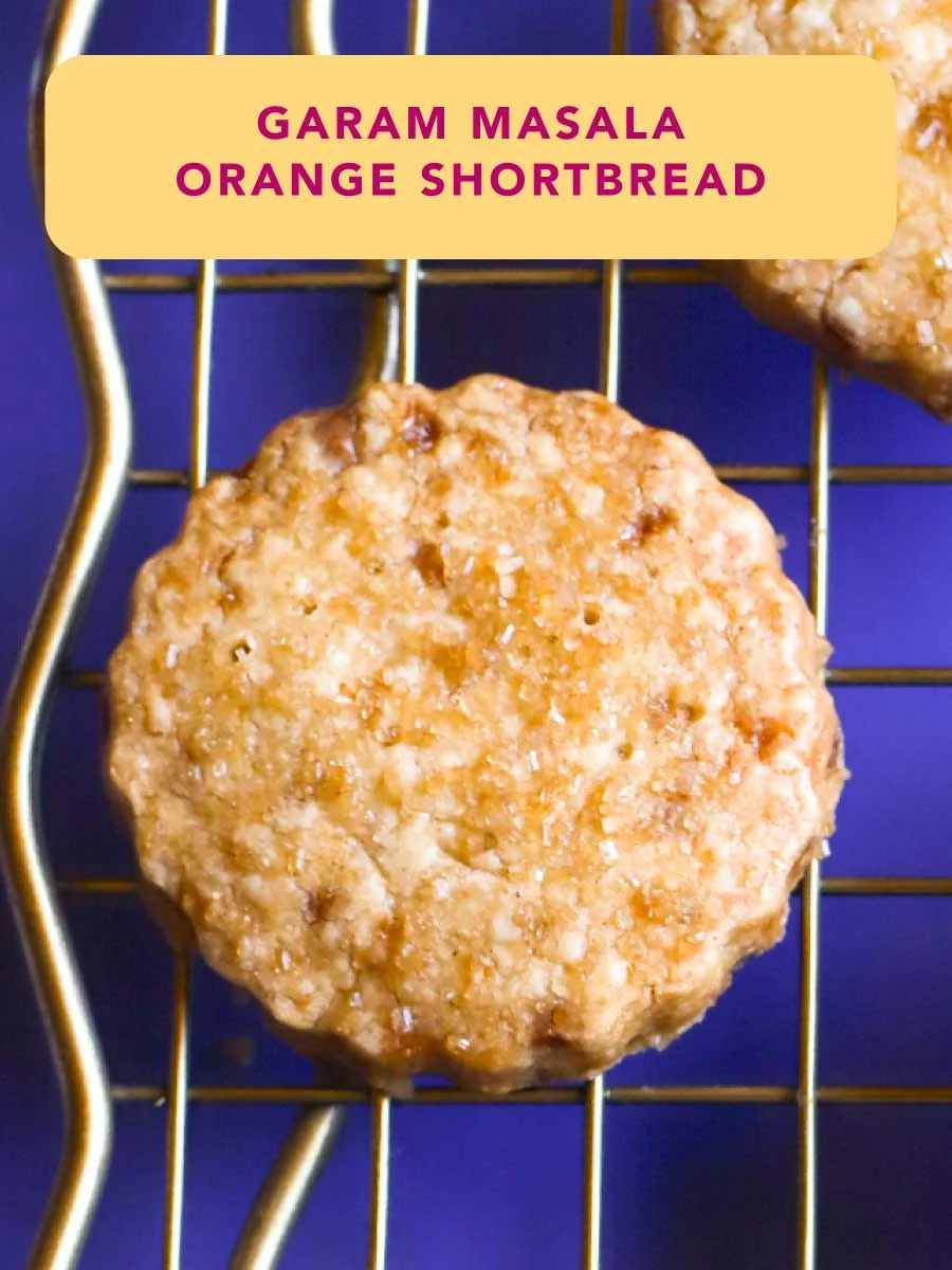 Garam Masala Orange Shortbread