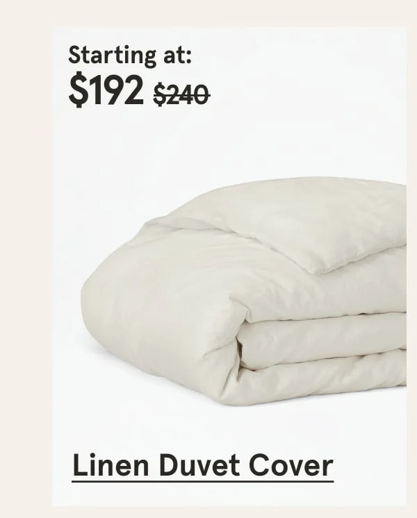Linen Duvet Cover