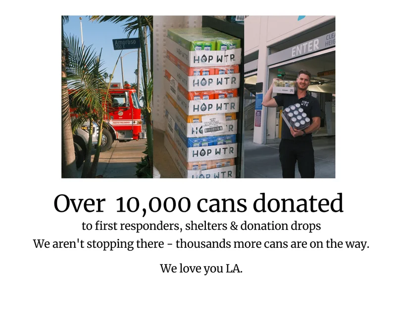 Over 10k cans donated so far