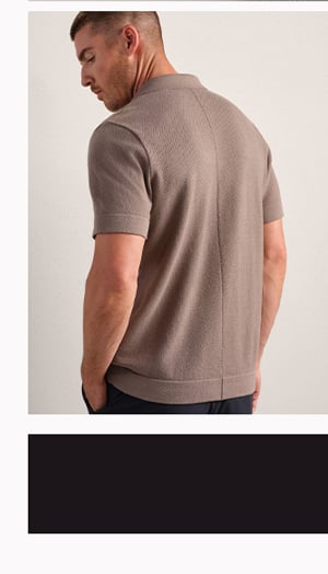 Resolve Pique Sweater Polo