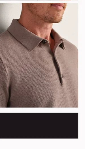 Resolve Pique Sweater Polo