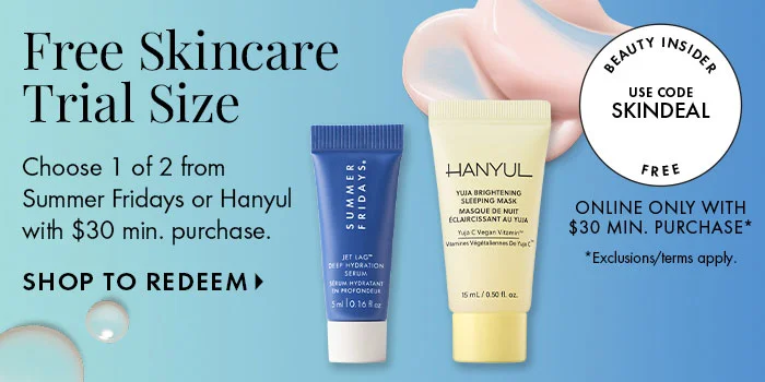 Free Skincare Trial Size