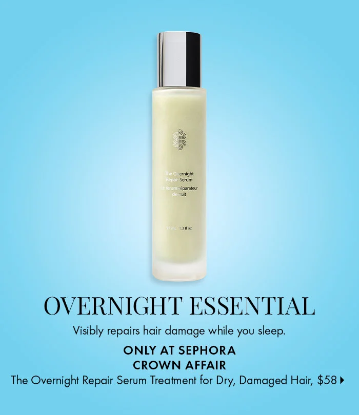 Crown Affair The Overnight Repair Serum Treatment for Dry, Damaged Hair