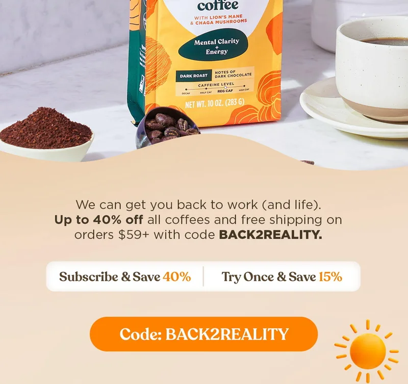 Code: BACK2REALITY