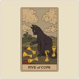 Five of Cups T-Shirt
