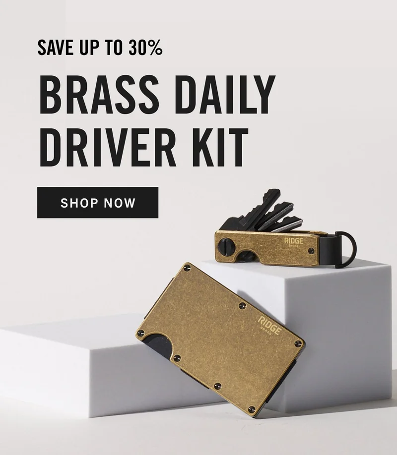 Save Up To 30% | Brass Daily Driver Kit