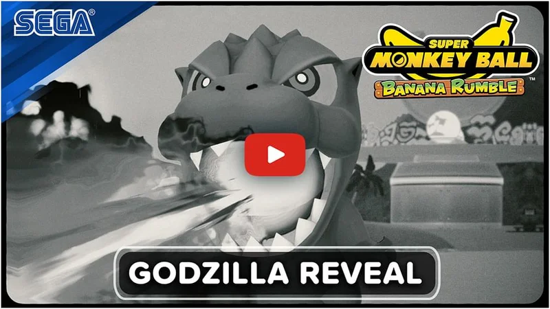 Godzilla Reveal - Super Monkey Ball