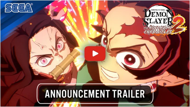 Announcement trailer - Demon Slayer