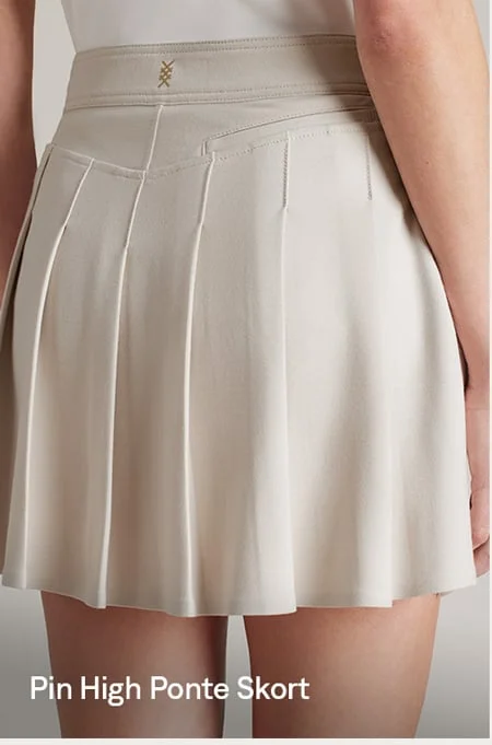Pin High Ponte Skort