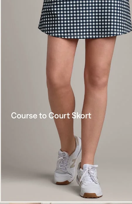 Course to Court Skort
