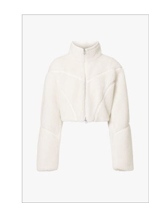 Sherpa Cropped Slope Side Jacket