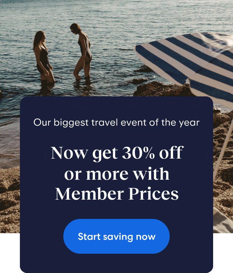 Black Friday sale starts now with 30% off or more for members.